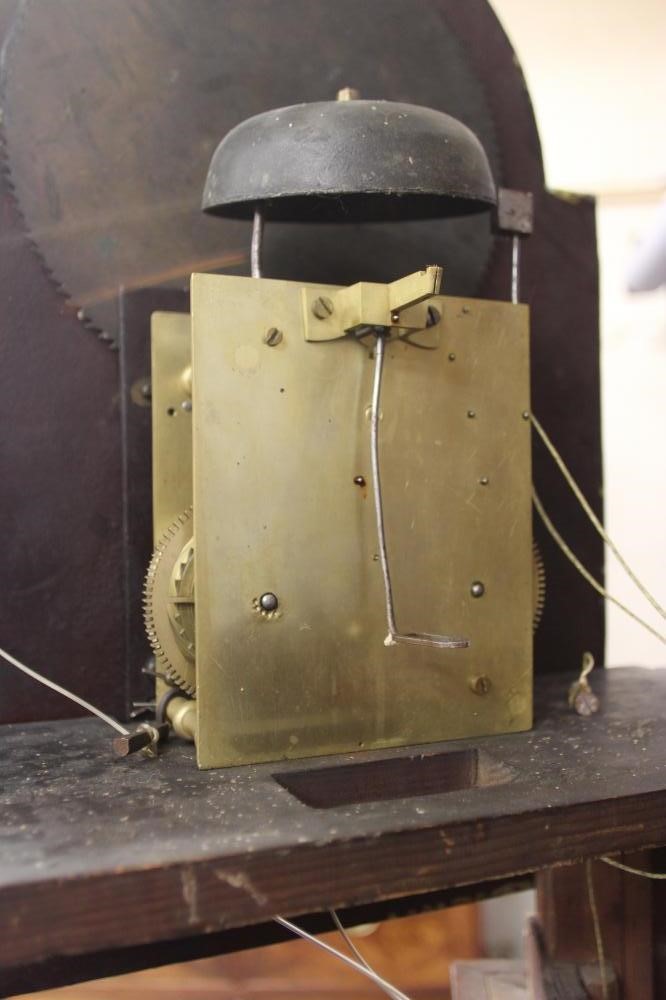 A MAHOGANY LONGCASE signed Holdsworth Image