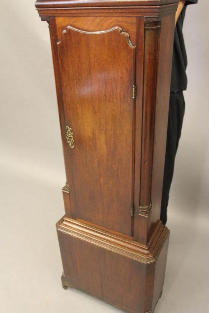 A MAHOGANY LONGCASE CLOCK Image