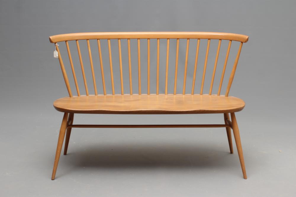 AN ERCOL MODEL 450 LOVE SEAT Image