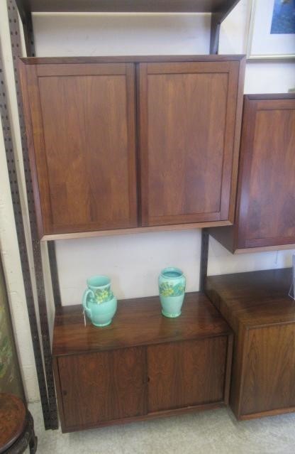 A ROSEWOOD MODULAR ROOM UNIT probably designed by Poul Cadovius Image