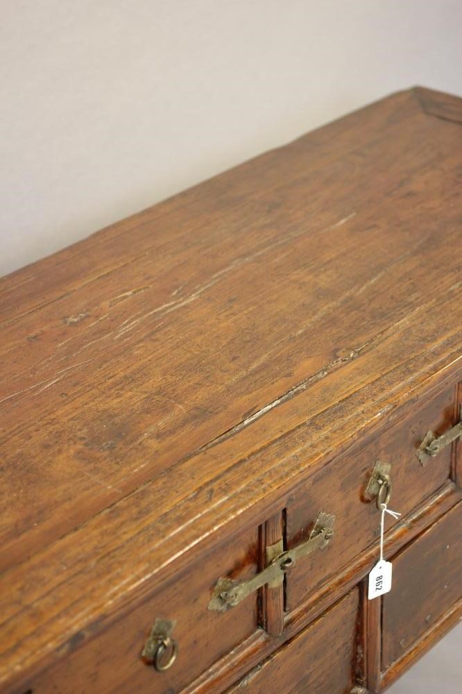 A CHINESE ELM(?) SIDE TABLE Image