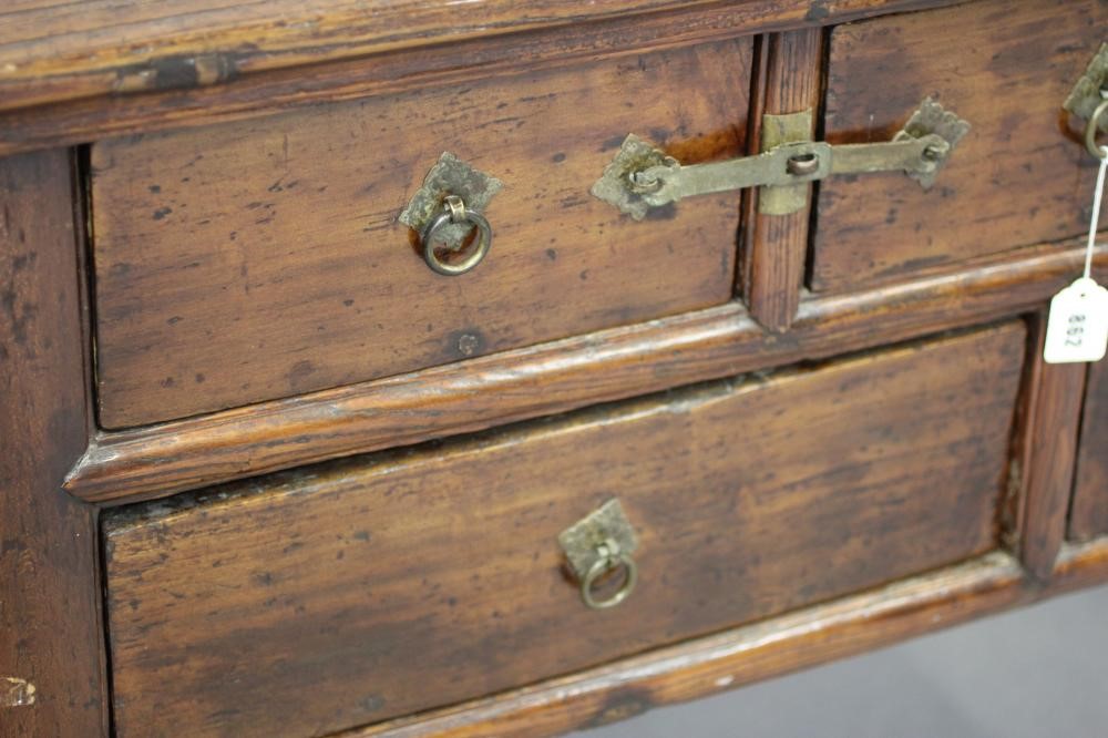 A CHINESE ELM(?) SIDE TABLE Image