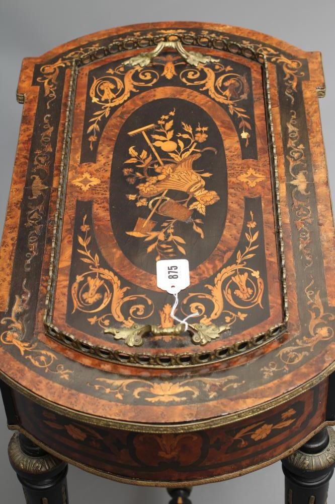 A VICTORIAN EBONISED Image