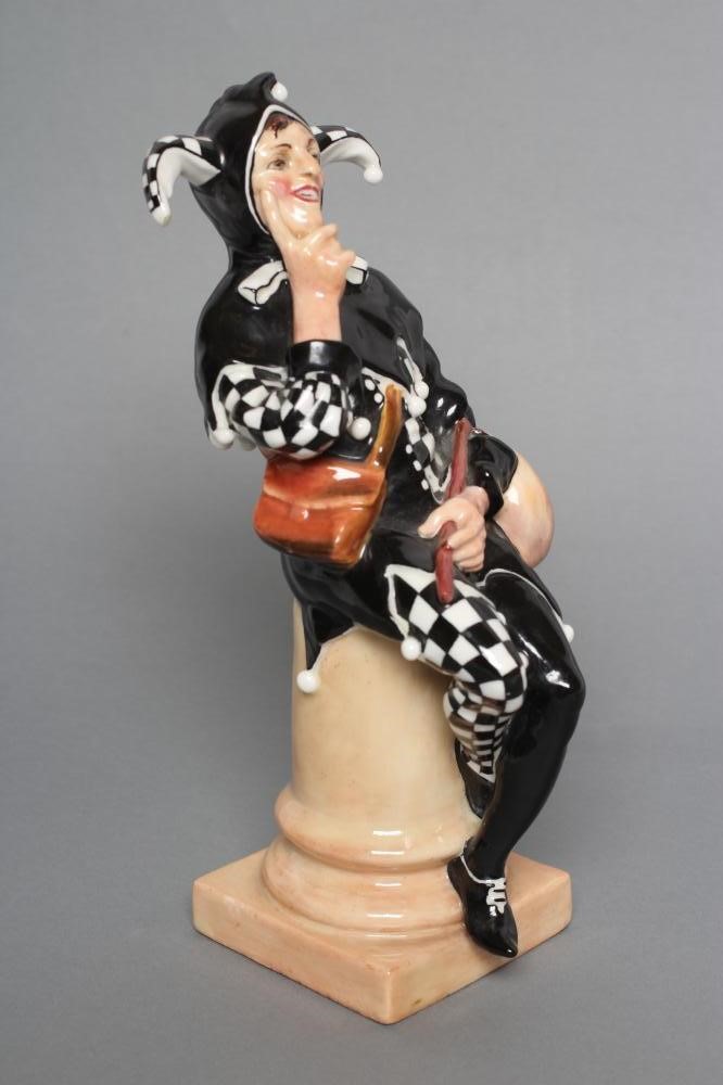 "A JESTER" - a Royal Doulton china figure Image