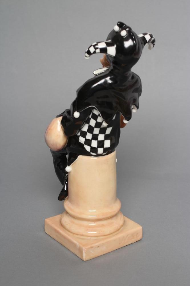 "A JESTER" - a Royal Doulton china figure Image