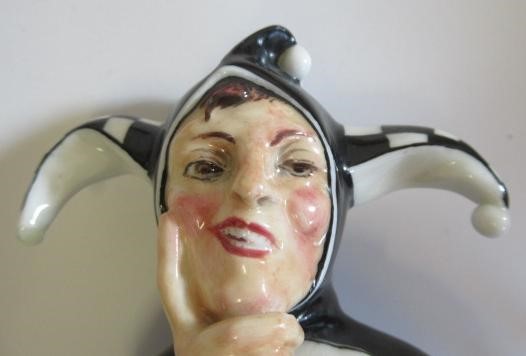 "A JESTER" - a Royal Doulton china figure Image