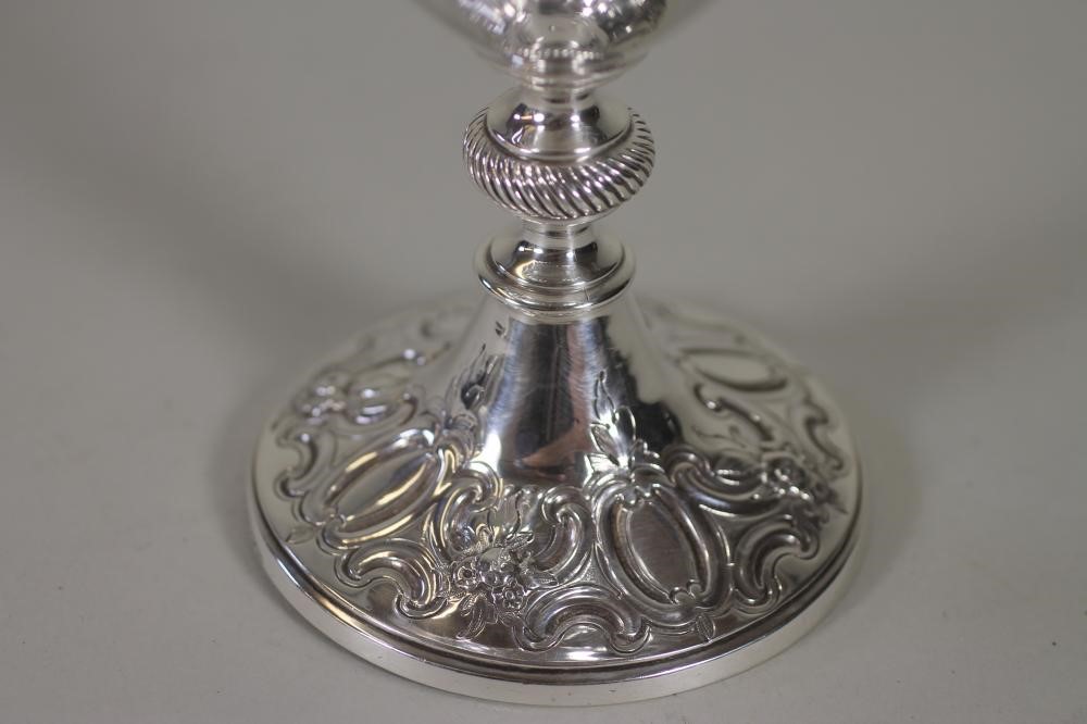 A VICTORIAN SILVER WINE EWER Image