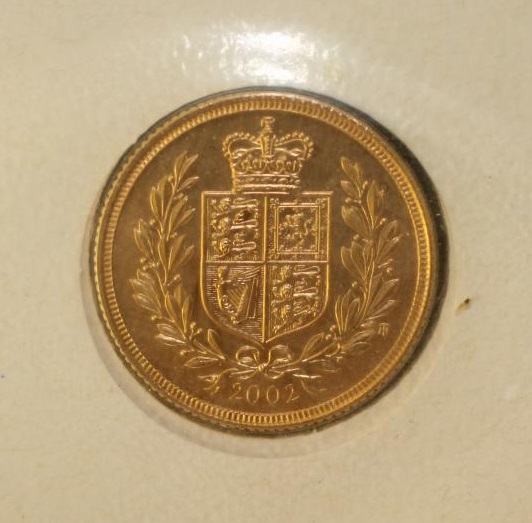 A GOLD COIN FIRST DAY COVER Image