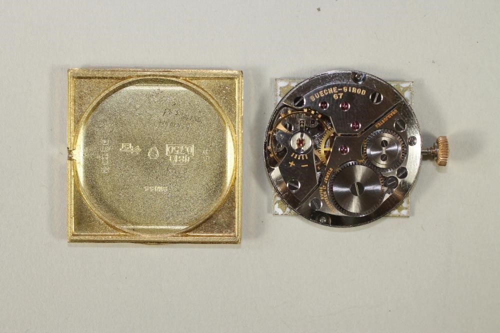 AN 18CT GOLD BEUCHE-GIROD WRISTWATCH Image