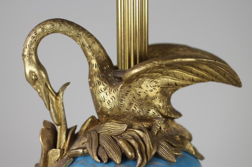 A PAIR OF SEVRES STYLE PORCELAIN GARNITURE EWERS Image