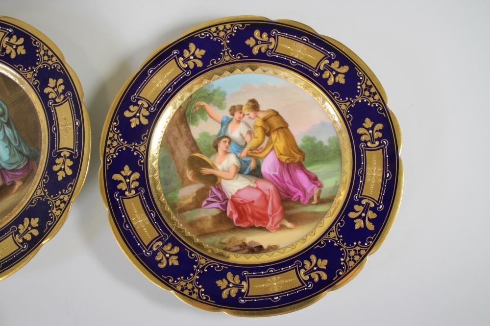 A "VIENNA" PORCELAIN PART DESSERT SERVICE Image