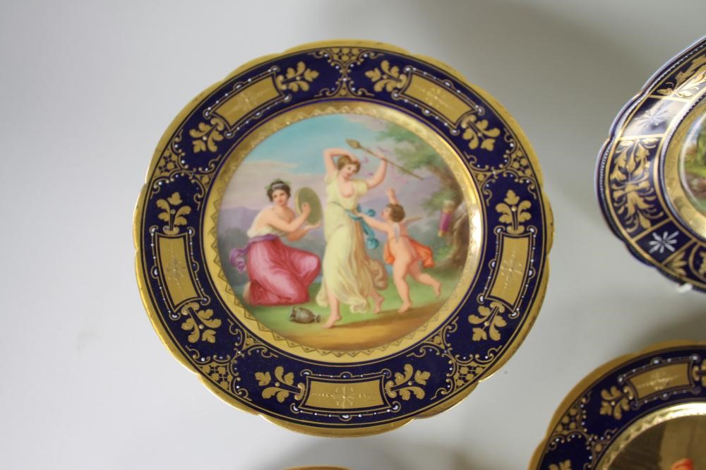 A "VIENNA" PORCELAIN PART DESSERT SERVICE Image