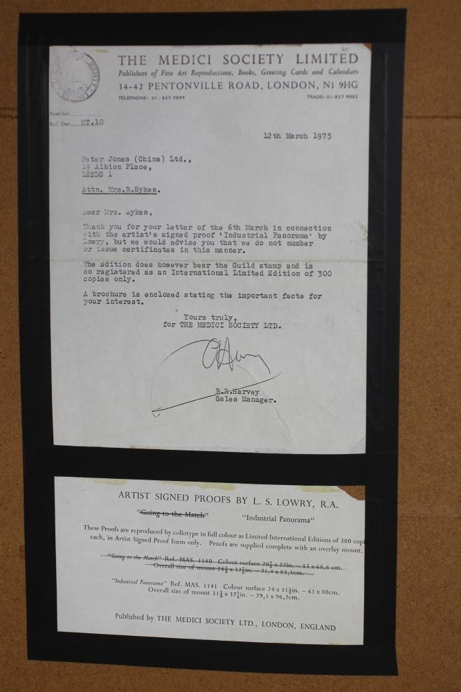 ‡AFTER LAURENCE STEPHEN LOWRY R.A. (1887-1976) Image