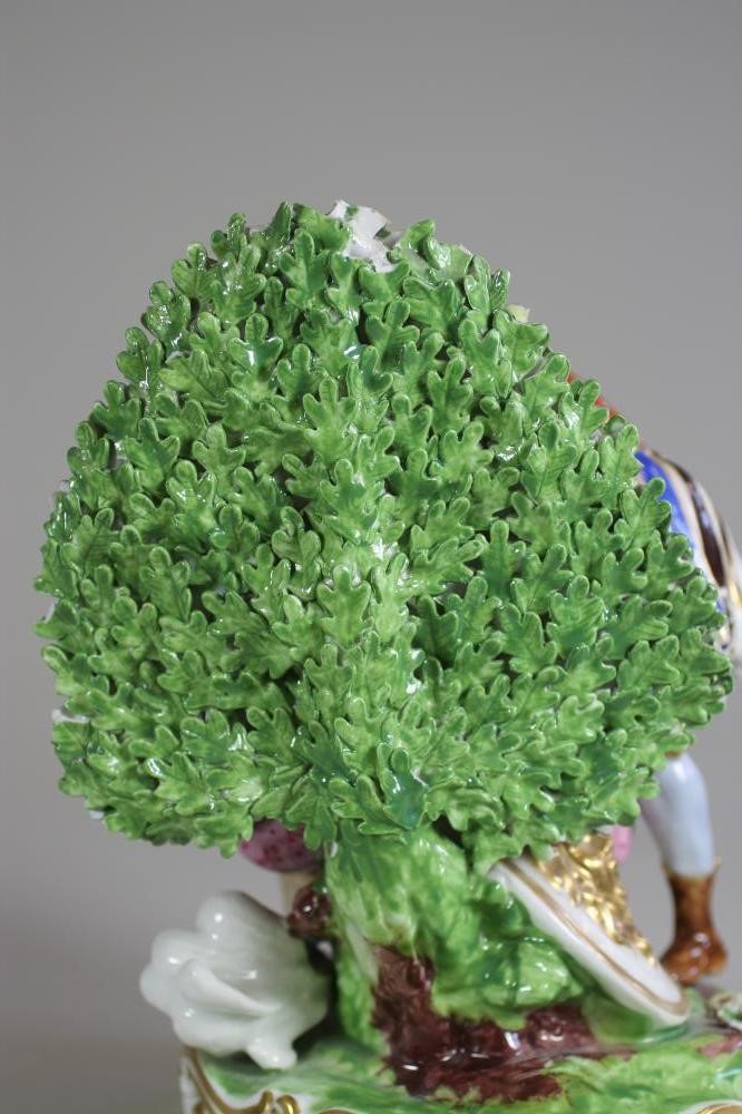 A FRENCH PORCELAIN FIGURE GROUP Image