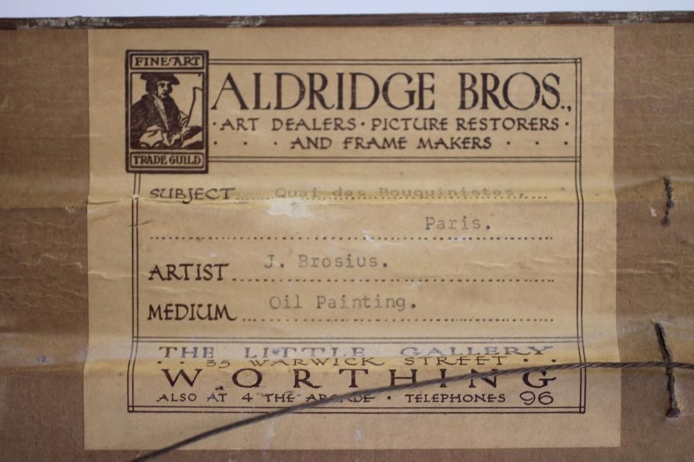 ‡JULIEN BROSIUS (French 20th Century) Image