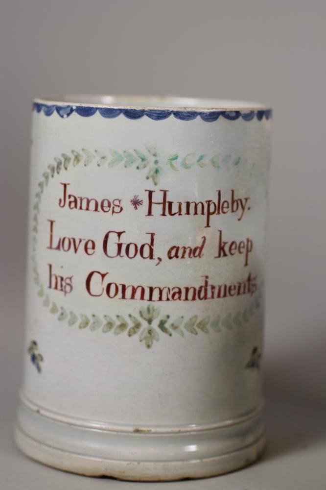 A DOCUMENTARY PEARLWARE TEAPOT AND COVER Image