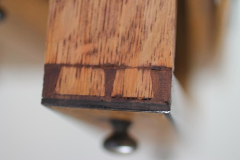 A MAHOGANY MINIATURE CHEST Image