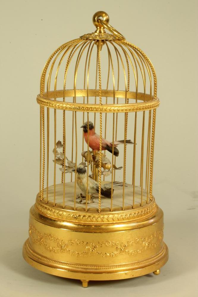 A REUGE SINGING BIRD AUTOMATON Image
