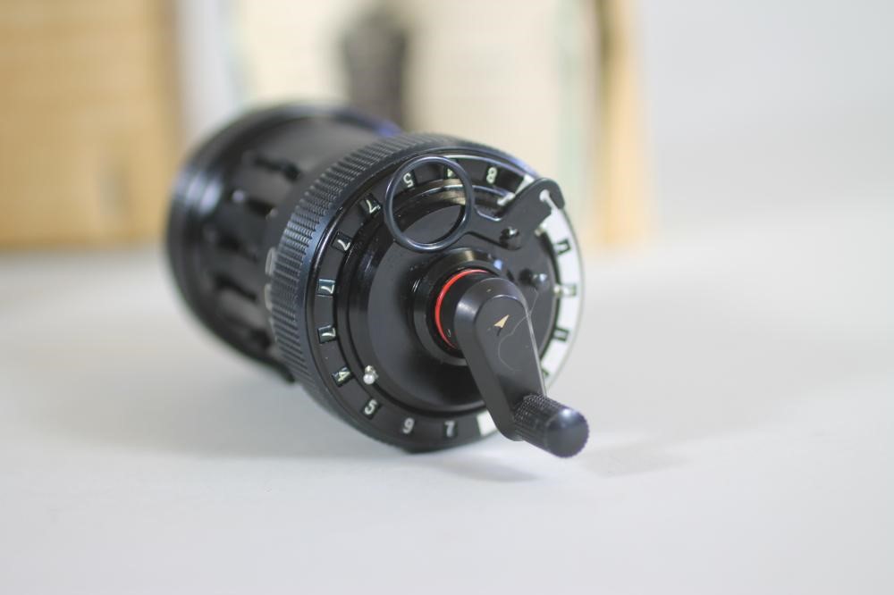 A CURTA TYPE 1 CALCULATOR by Contina A.F. Mauren Image