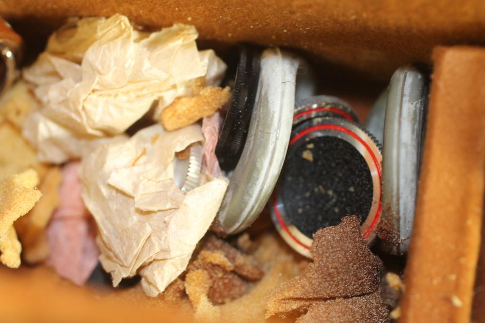 A PAILLARD BOLEX H16 REFLEX CAMERA with 150mm Kern Paillard lens in leather case Image