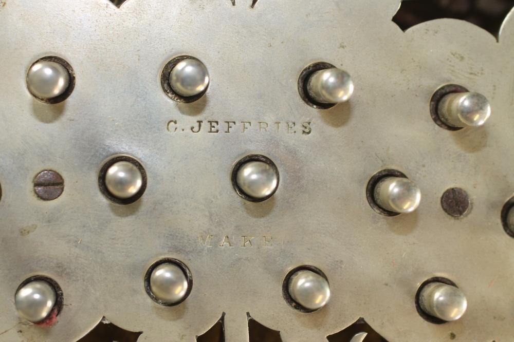 A C. JEFFRIES THREE ROW ANGLO CONCERTINA Image