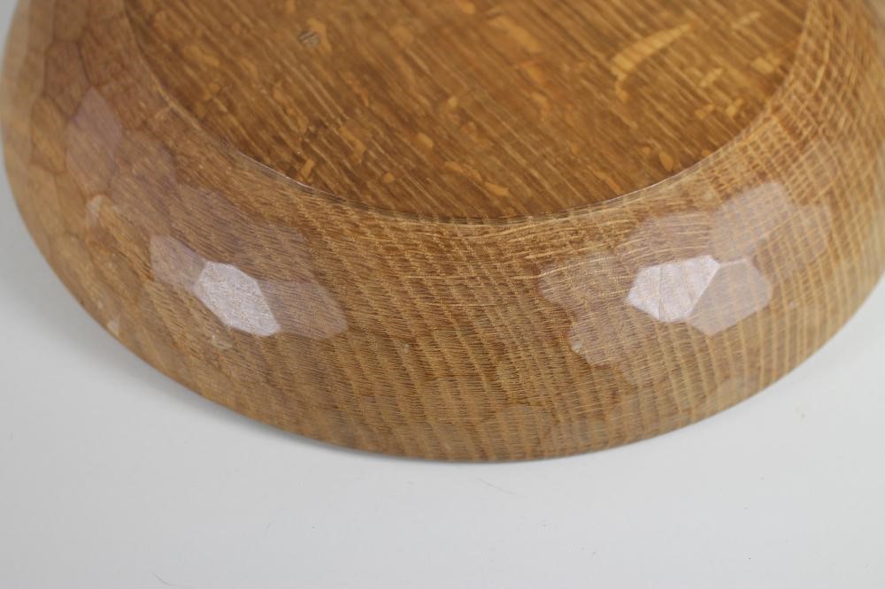 AN OAK FRUIT BOWL BY ROBERT THOMPSON Image