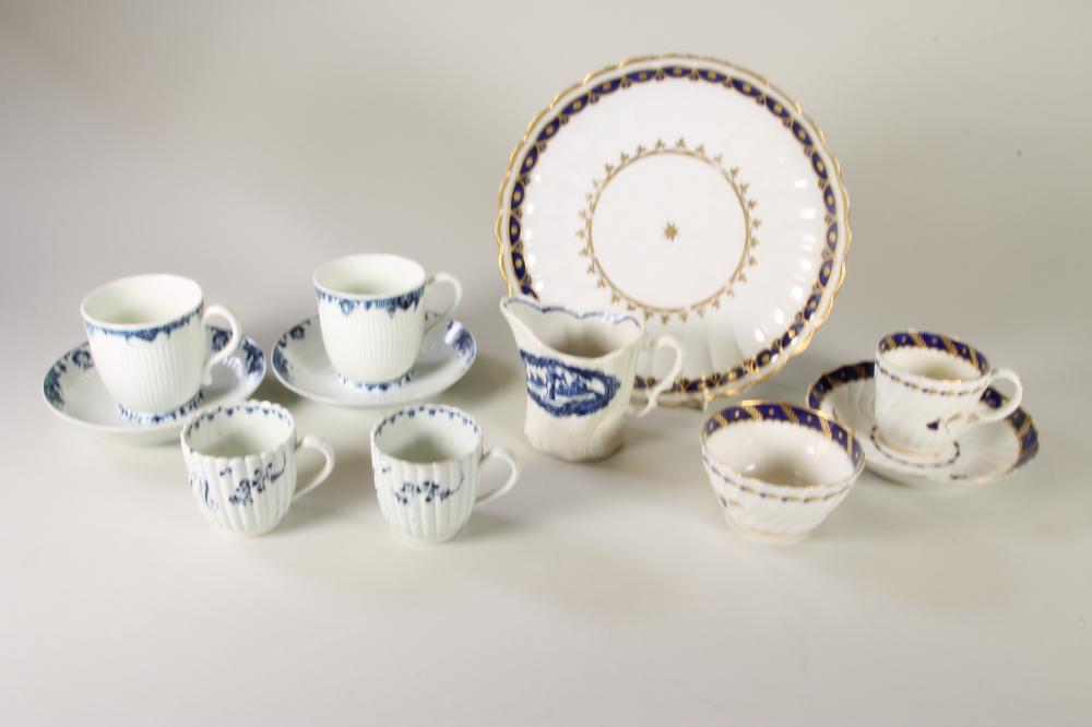 A PAIR OF PENNINGTON LIVERPOOL PORCELAIN COFFEE CUPS Image