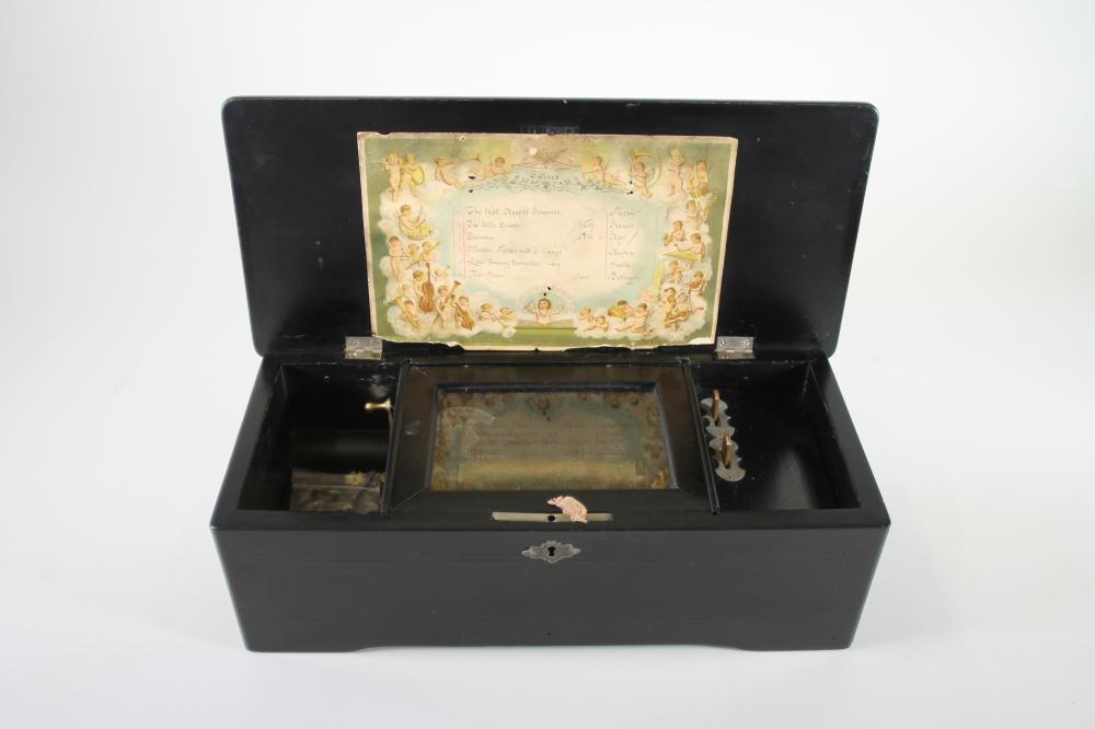 A CONTINENTAL MUSICAL BOX Image