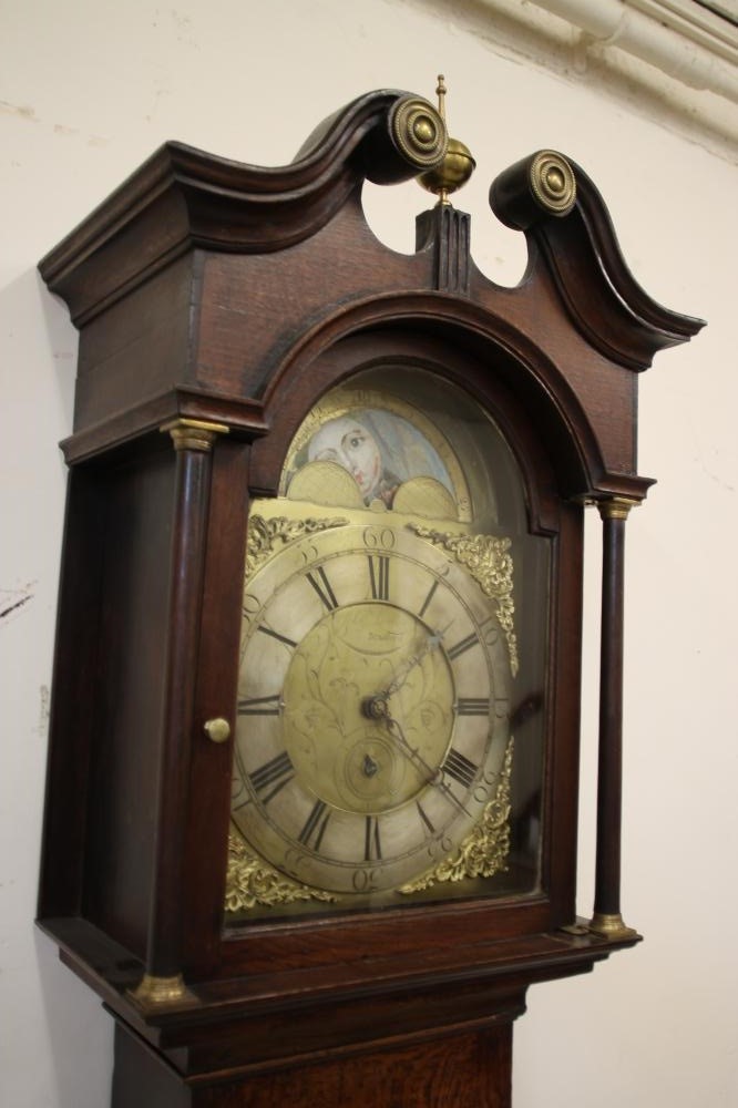 AN OAK LONGCASE CLOCK by John Lawson Image