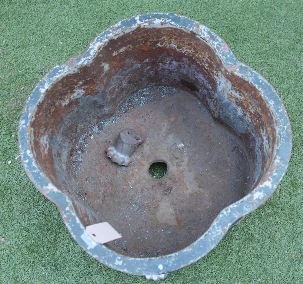 A CAST IRON PLANTER Image