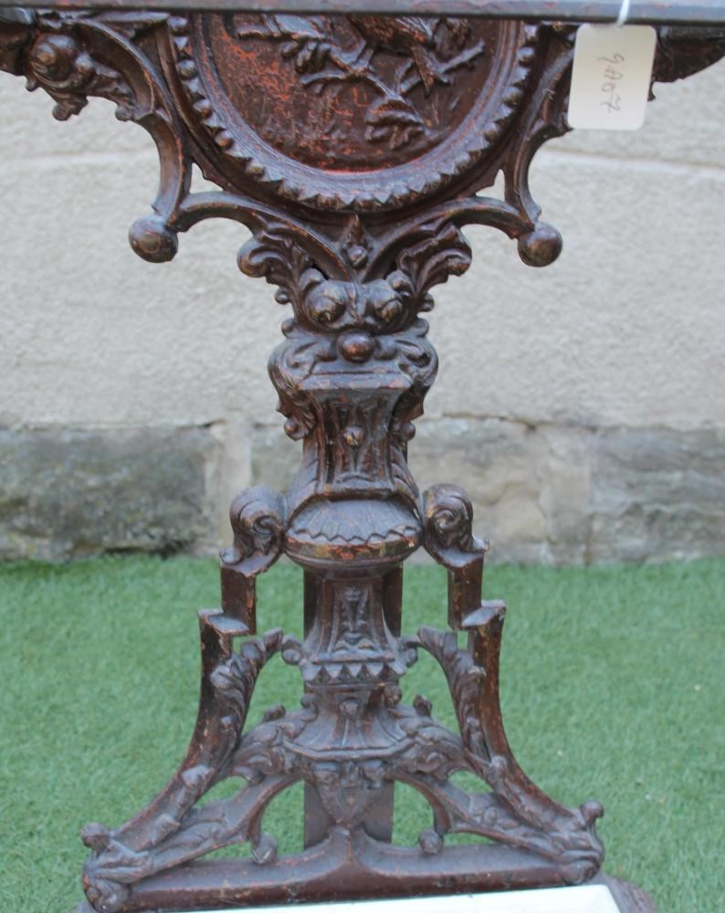 A VICTORIAN CAST IRON STICK STAND Image