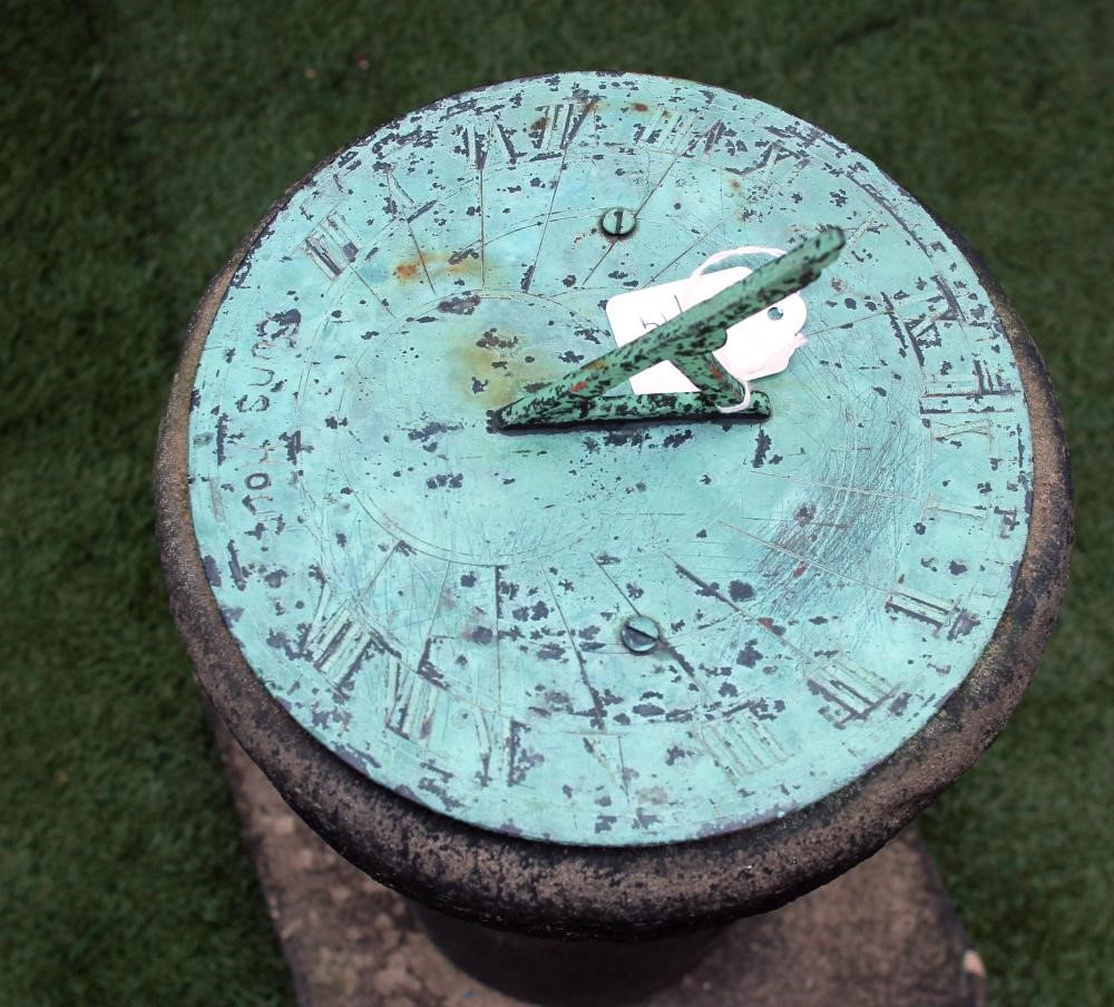 A SANDSTONE SUNDIAL Image