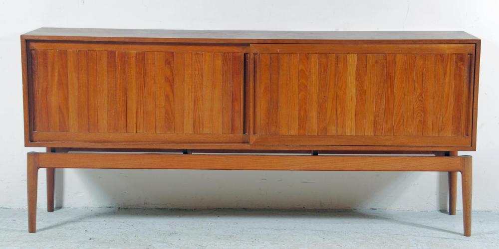 A SCANDINAVIAN DESIGN TEAK SIDEBOARD Image