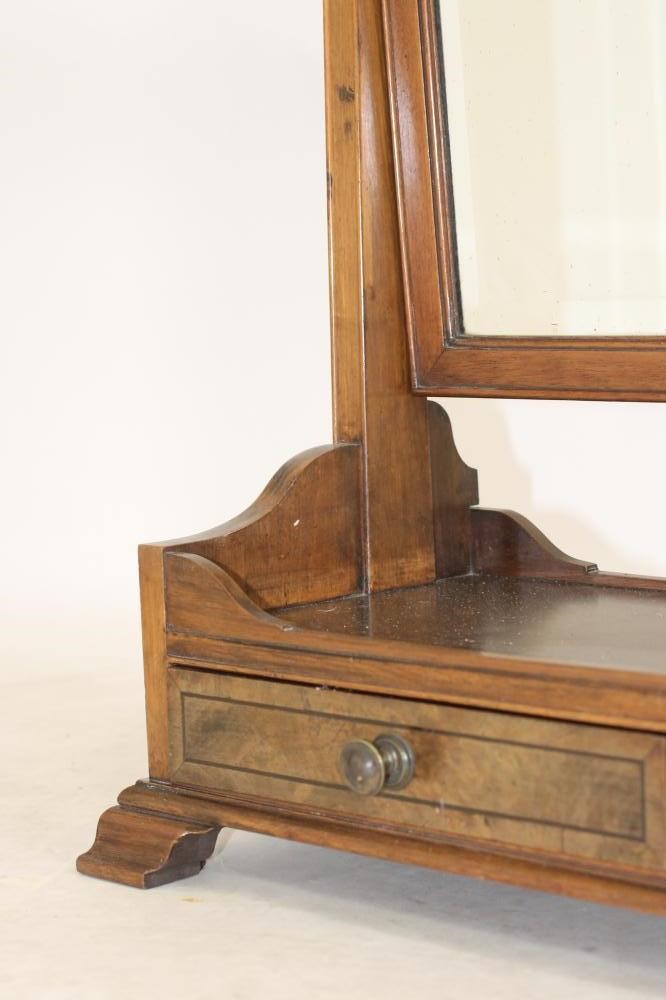 A LARGE MAHOGANY TOILET MIRROR Image