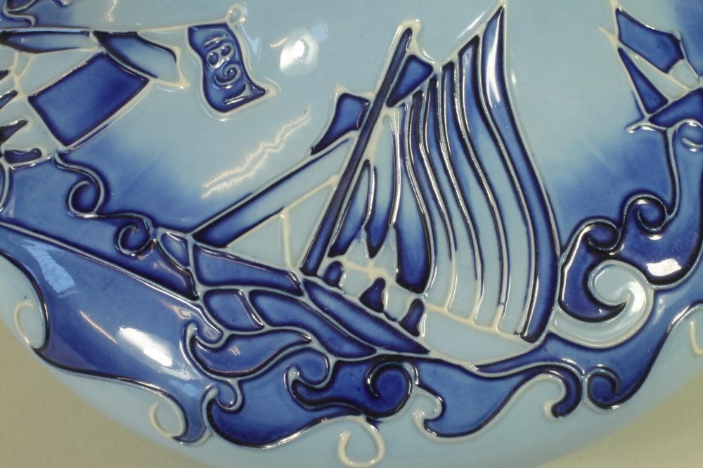 A MOORCROFT POTTERY FLORIAN VASE Image