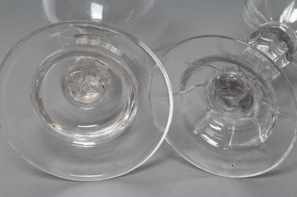TWO SIMILAR GLASS SWEETMEATS Image