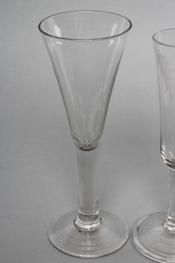 FOUR GLASS ALE FLUTES Image