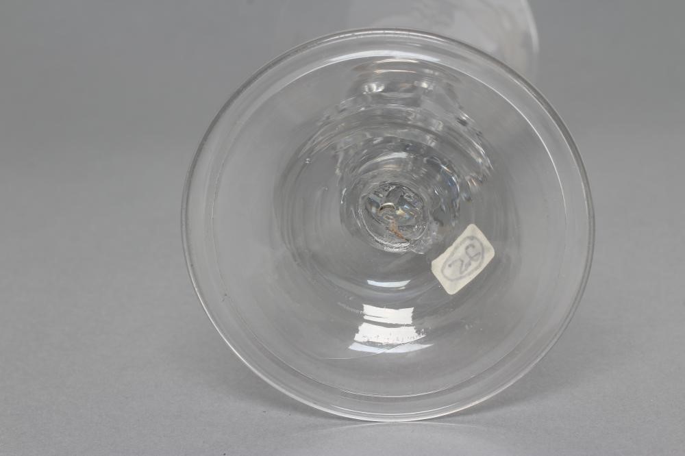 A "NEWCASTLE" TYPE WINE GLASS Image