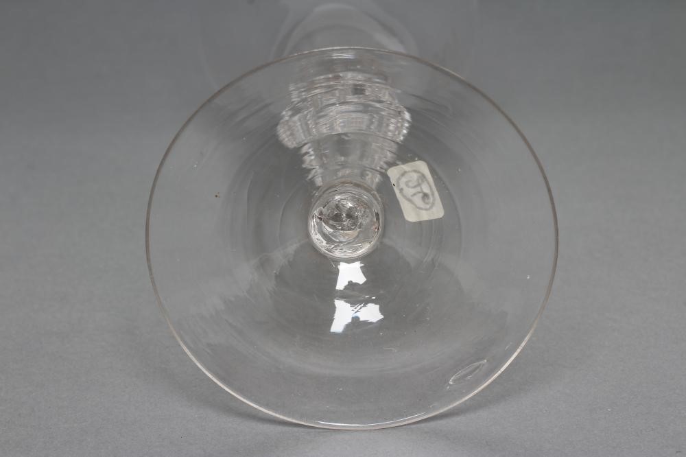 A "NEWCASTLE" TYPE WINE GLASS Image