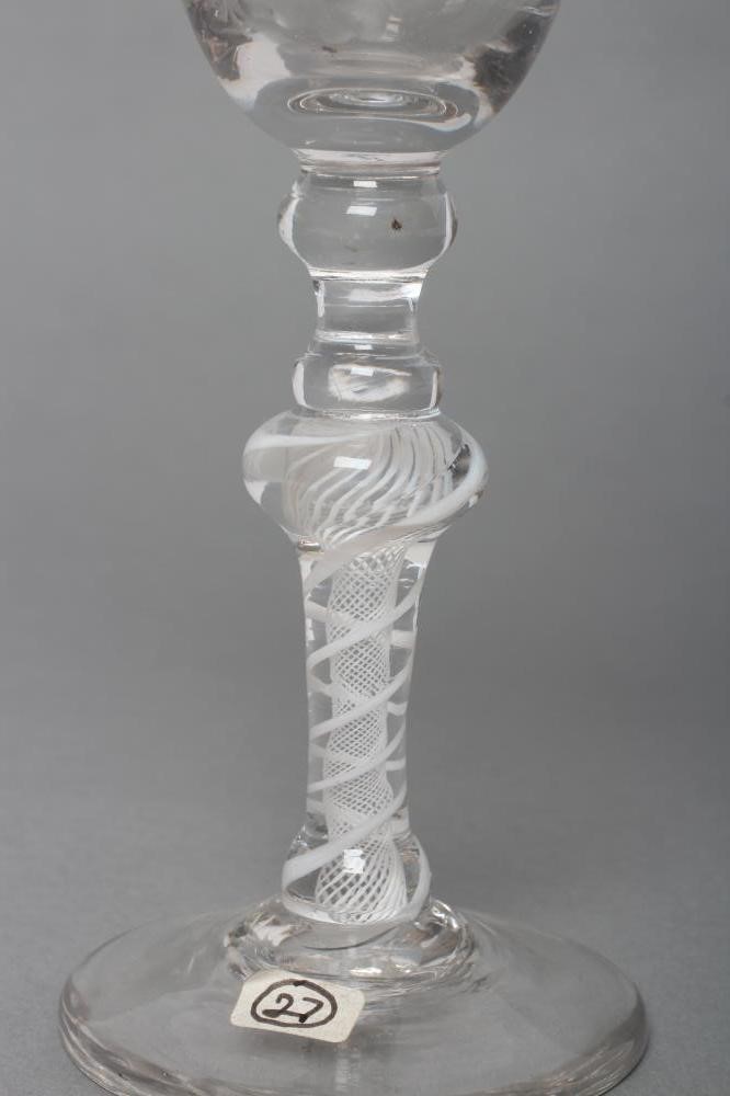 A "NEWCASTLE" TYPE WINE GLASS Image