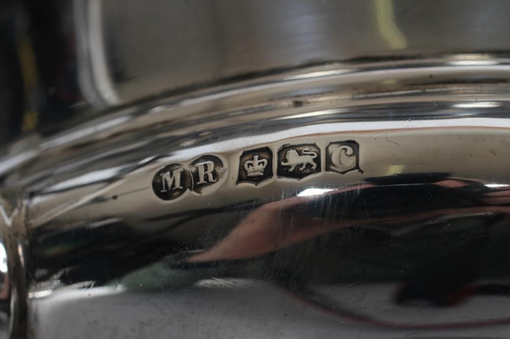 A SILVER CAMPANA URN Image