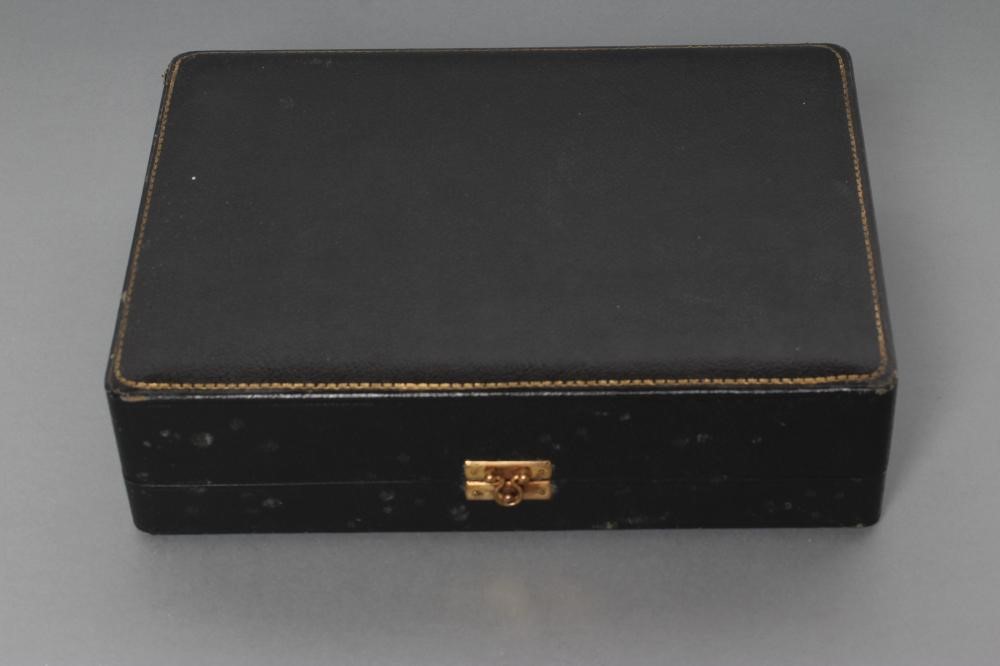 A SILVER COMPOSITE SIX PIECE CRUET Image