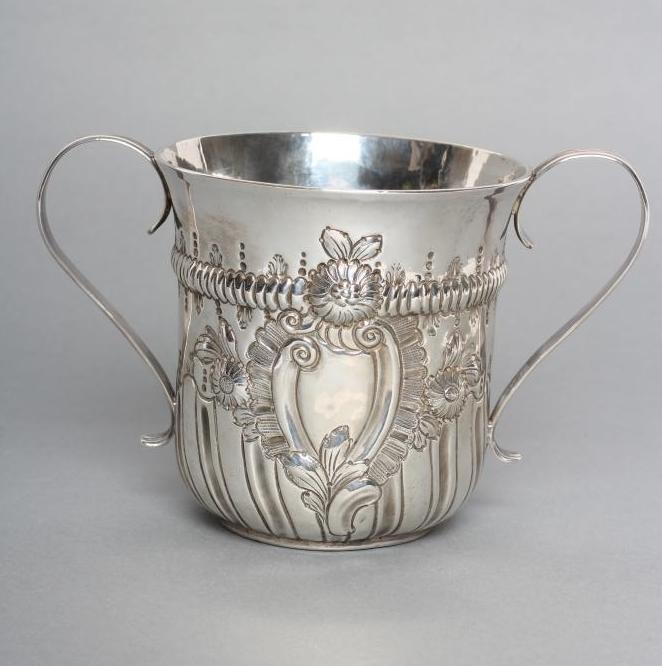 A GEORGE III SILVER LOVING CUP Image