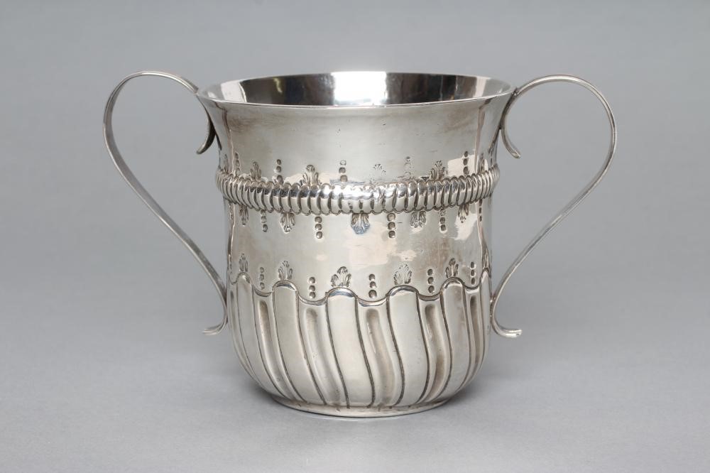 A GEORGE III SILVER LOVING CUP Image