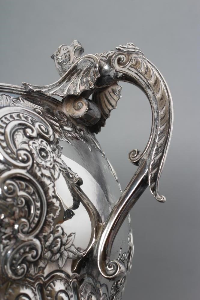 A LATE VICTORIAN SILVER TROPHY ROSE BOWL Image
