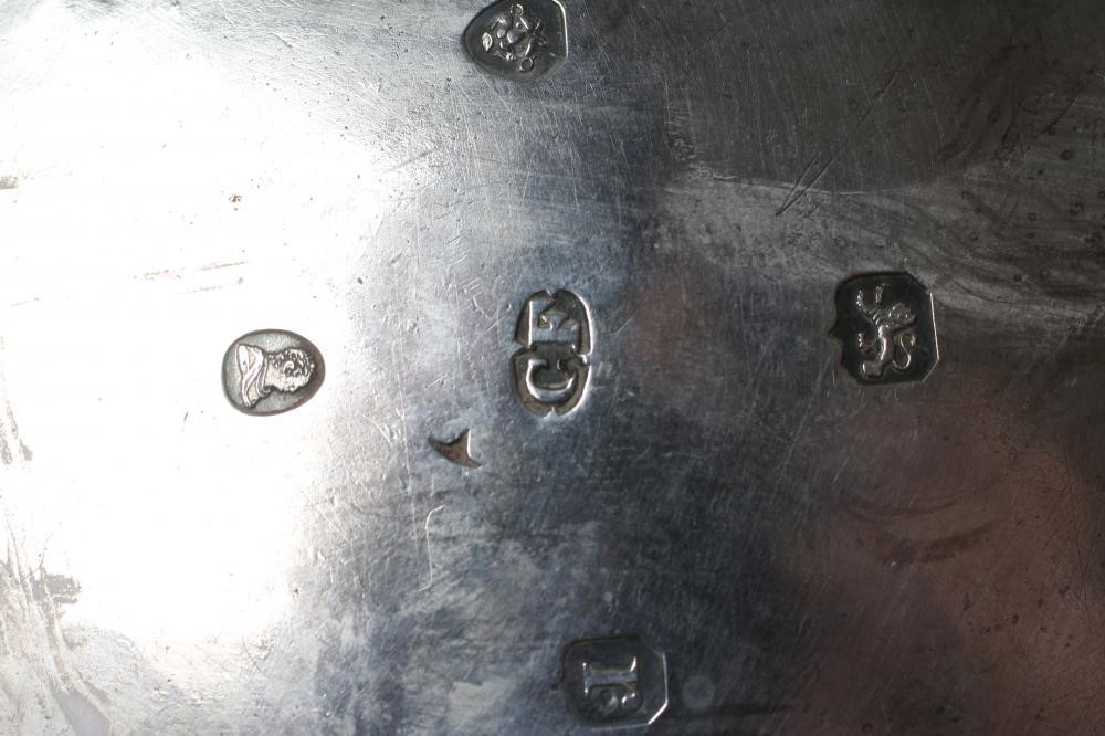 A COMPOSITE WILLIAM IV SILVER THREE PIECE TEA SERVICE Image