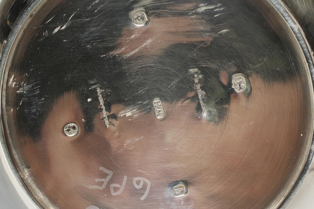 A VICTORIAN SILVER FOUR PIECE TEA AND COFFEE SERVICE Image