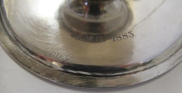 A QUEEN ANNE IRISH SILVER FOOTED WAITER Image