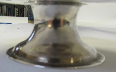 A QUEEN ANNE IRISH SILVER FOOTED WAITER Image