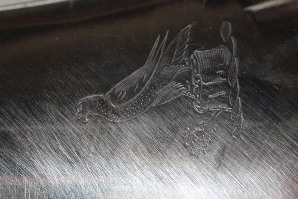 A GEORGE III SILVER COFFEE POT Image